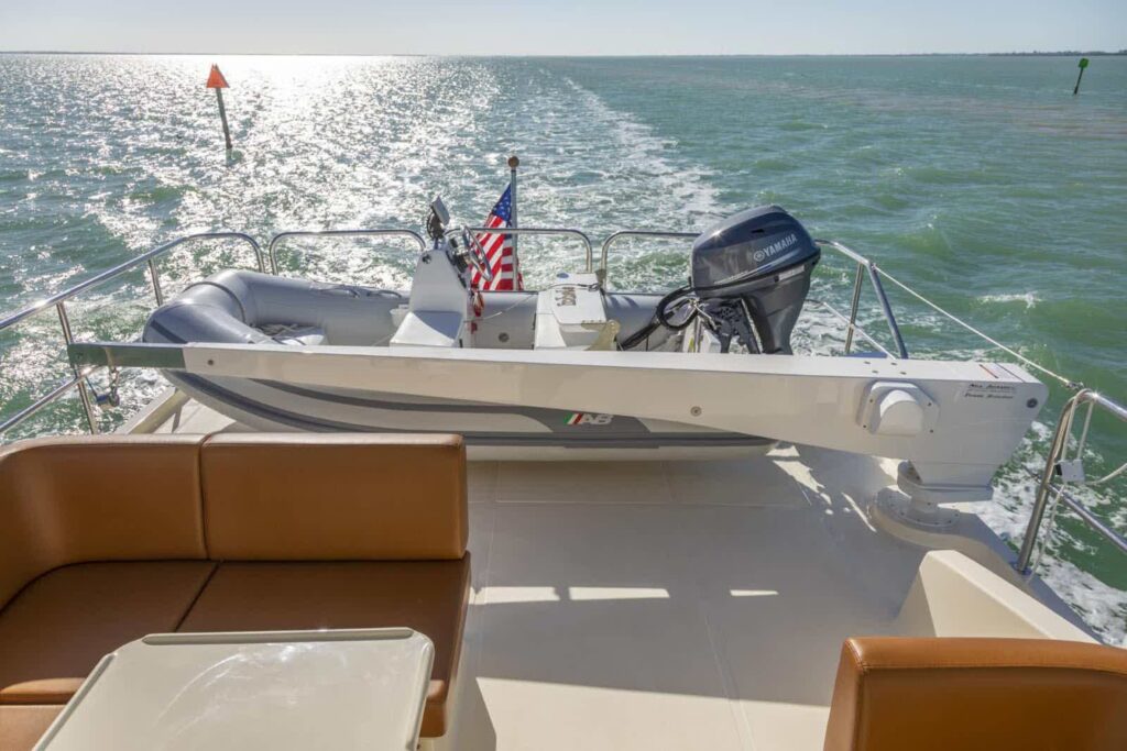 North Pacific Yachts image for Tender Storage and Launch Workflow for Cruising Couples