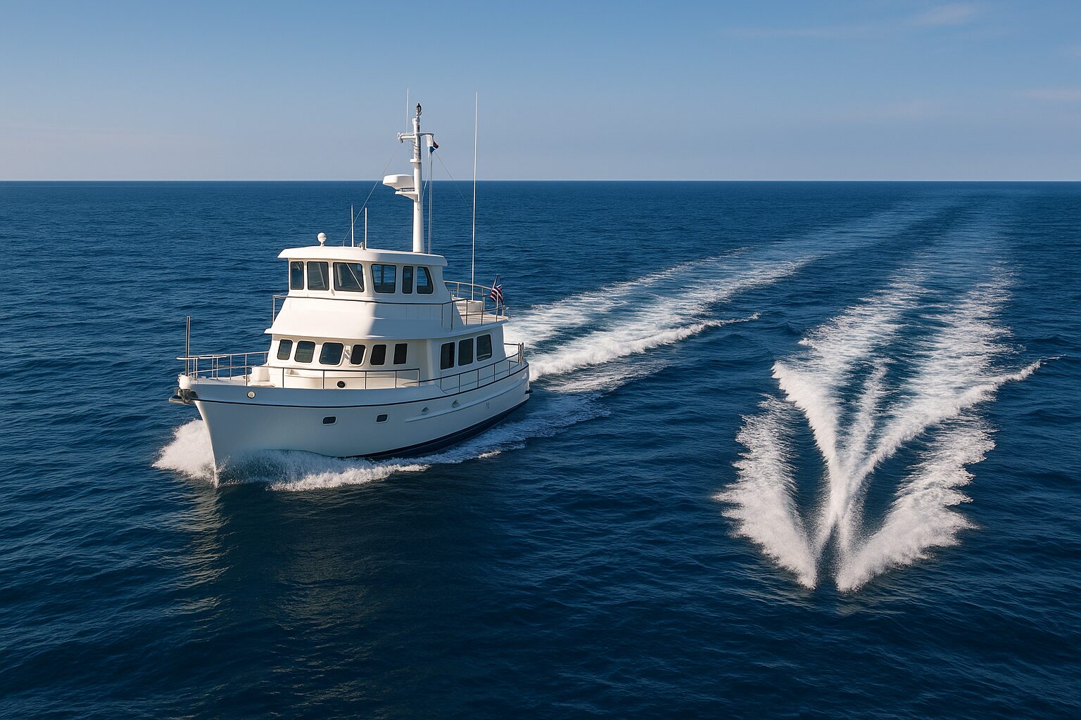 Single vs Twin Engines on Trawlers | Engine | North Pacific Yachts